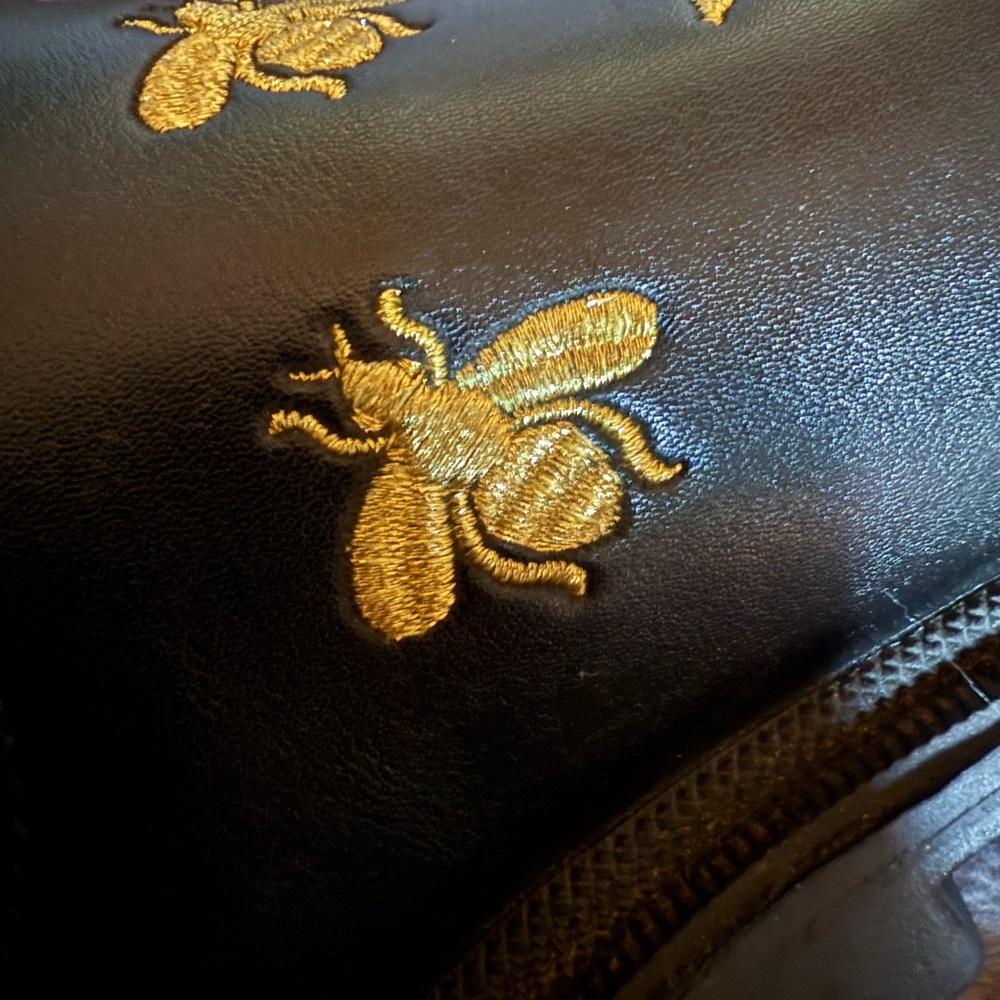 Gucci Black Textured Sole